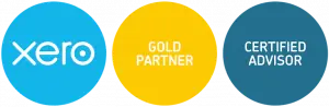xero gold partnercert advisor badges